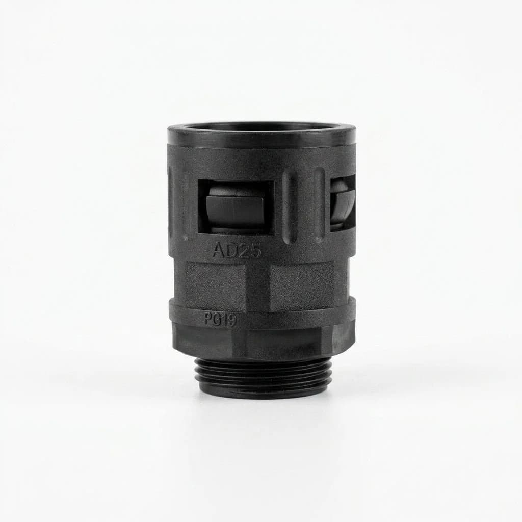 Plastic Corrugated Pipe Bellows Joint – Flexible Cable Connector — photo 4