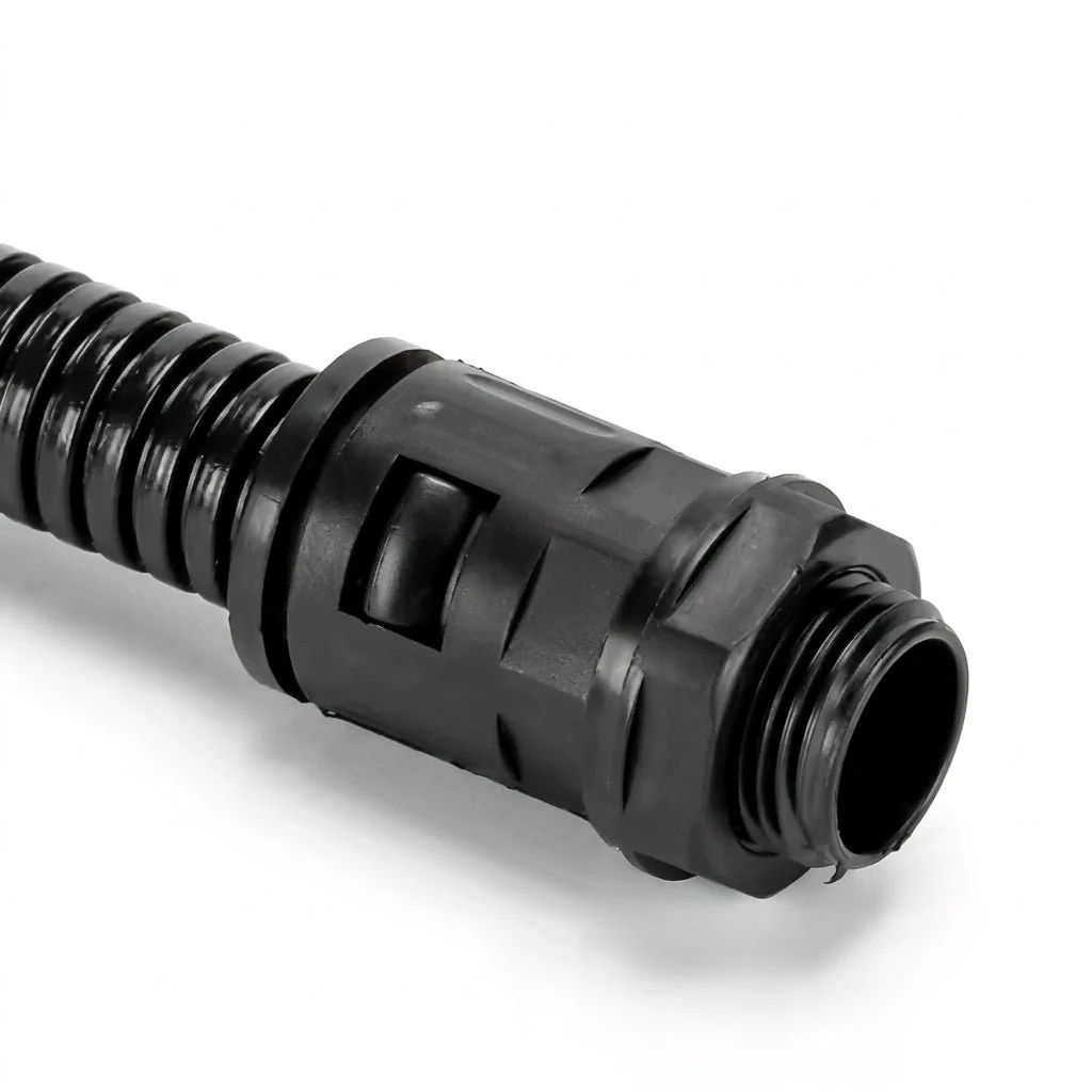 Plastic Corrugated Pipe Bellows Joint – Flexible Cable Connector — photo 3