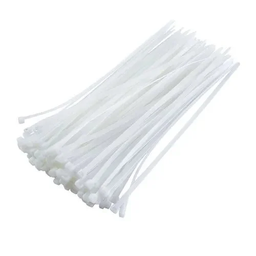 Cable Tie 4 inch Size White (pack of 100 pices)