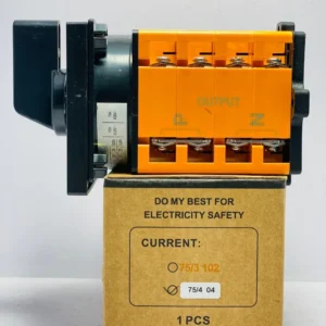 Mora 63A Rotary Change Over Switch 4 Pole – Manual Transfer Switch for Generator & Mains
