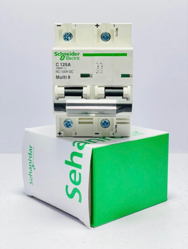 Schneider 125A DC Circuit Breaker – Heavy Duty Protection for Solar & Industrial Systems